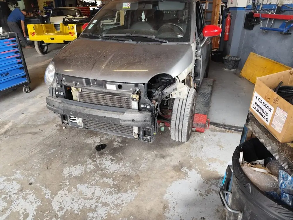 Reprise de carrosserie après accident